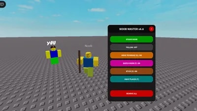 Noob Spawner / Control Fun script keyless