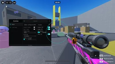 NickHub AIMBOT AND ESP 