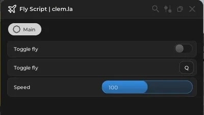 Basic Fly script