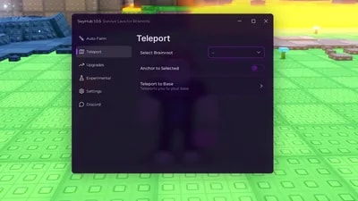 SwyHub - Free Survive Lava for Brainroots Script