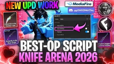 [FPS]Knife Arena SCRIPT Auto Kill & SpeedHack