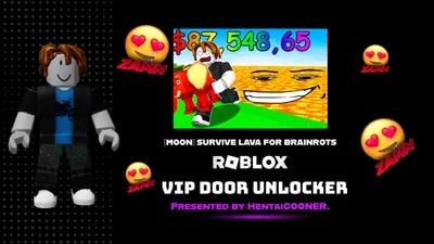 Survive Lava For Brainrot | Wjo's | VIP Walls Unlocker