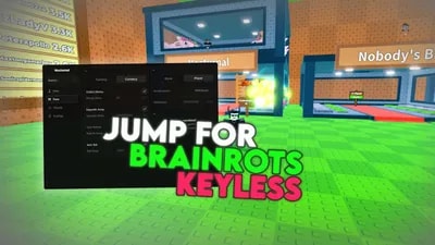 [Jump For Brainrots] Auto-Farm, Rebirth, Upgrade & More