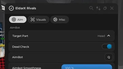 EldarX | Rivals Script | Aimbot/ESP/Misc | Undetected