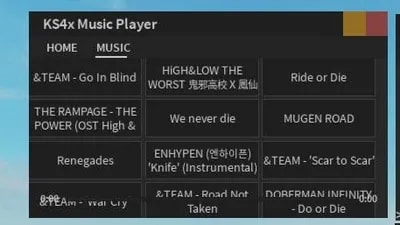 KS4X Music Player