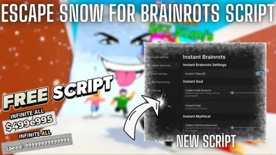 Op Script Godmode, Instant God, Instant Brainrots VIP Unlock