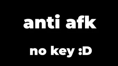 Anti afk Script Working Counts time for u