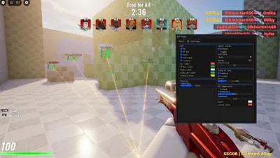 Aimbot Speed JumpHigh ESP Bots / Players