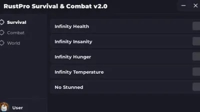 rustpro internal v2: inf hunger, inf ammo etc. [PC&MOBILE]