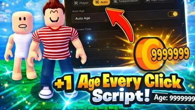+1 Age Every Click 👶Best Script - *NO KEY*  (Auto age,  Aut
