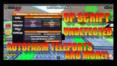 INSTANT CATCH AUTOFARM SCRIPT DELETE LAVA TELEPORTS AND MORE
