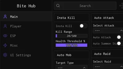Bite Hub - Bizarre Lineage (INSTA KILL & FARM) NO KEY!!