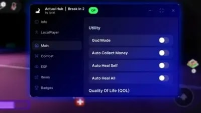 Actual Hub | Break In 2: God Mode, Kill aura, Kick all, etc.