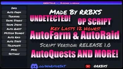 AUTO RAID, AUTO FARM, ITEM FARM, AUTO PVE BOARDS AND MORE!!