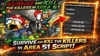 Survive and Kill the Killers in Area 51 Script
