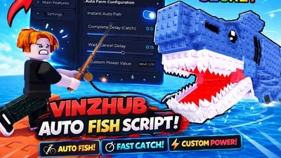 VinzHub Fish a Brainrot