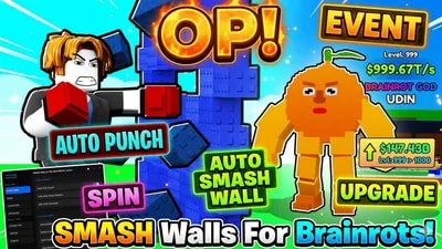 [OP] AUTO PUNCH, SMASH, EVENT, EQUIP BEST, SELL, UPGRADE