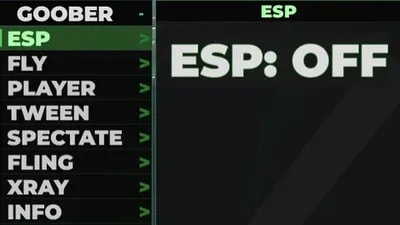 Goober Menu