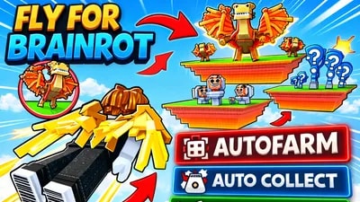 Keyless OP Fly for Brainrot - Autofarm (FAST), AutoCollect
