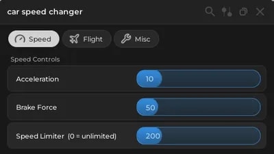 universal car speed changer