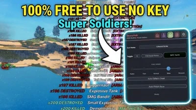 Super Soldiers | SkenaHub NO KEY Autofarm Autochest