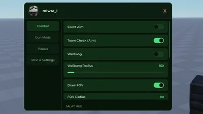 SCP: Roleplay SILENT AIM, WALLBANG, FIRE RATE HACK