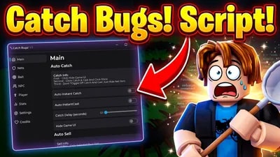 🐛Catch Bugs! OP SCRIPT!