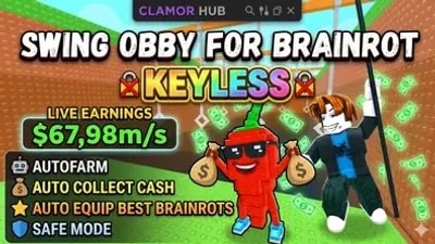 Swing Obby For Brainrot OP SCRIPT 100% WORKING