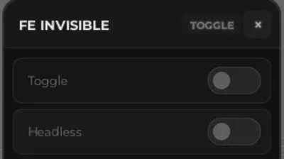 Rohax | FE invisible , headless