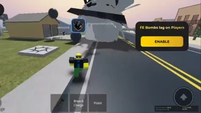 FE Bomb Lags on Players KEYLESS