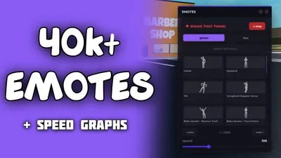 40K+ EMOTES / DANCES