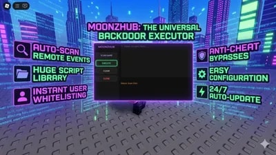 MoonzHub: The Ultimate Universal Backdoor Executor