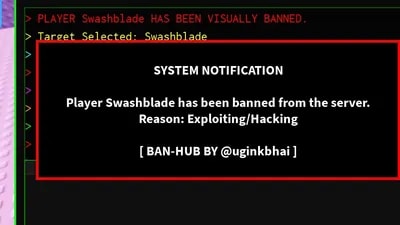 [🔨] Ban HuB Player Banner Script