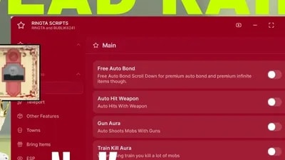 Dead rails 🔥 Auto Bonds + Gun Aura + Auto Collect + MORE!