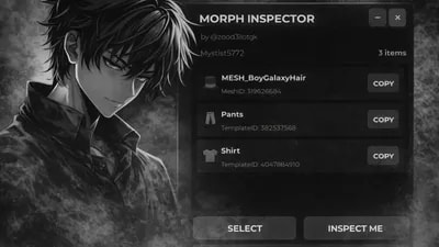 Morph Inspector KEYLESS | Source Code