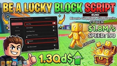 Be A Lucky Block (Everything you need ;))