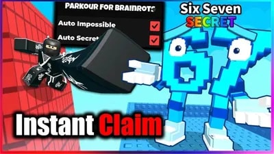 Parkour For Brainrots Script - autofarm instant get secret