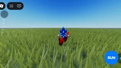 Sonic the hedgehog stage Sprint button credit to the origina
