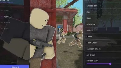 DBSB.su Trident Survival ESP, Aimbot, Xray, Freecam, ETC.