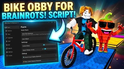 Bike Obby For Brainrots! Op Scripts