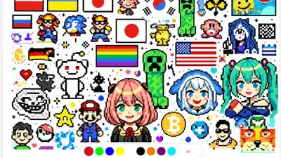 Universal Pixel Battle script (works in any game)