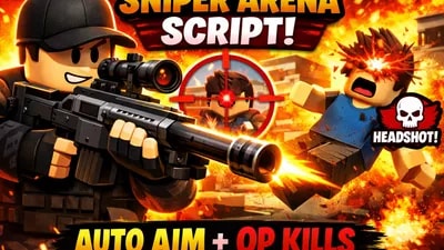 [🔥BEST] Sniper Arena Script | Aimbot, ESP, GunMods | NO KEY