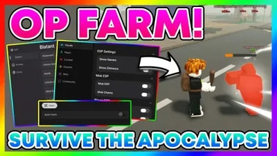 Survive Apocalypse Script: Kill Aura, Dupe, Auto Win