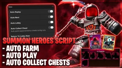 [DUPE] Auto Farm, Auto Join, Auto Fuse +more | Summon Heroes