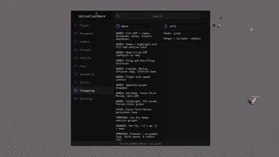 UniversalWare|Arsenal/Strucid extra features (KEYLESS)