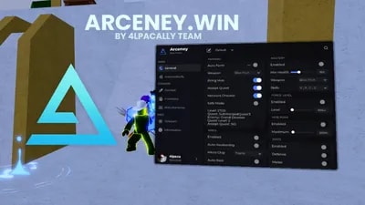 ARCENEY.WIN - No Lag , Auto Farm , PvP