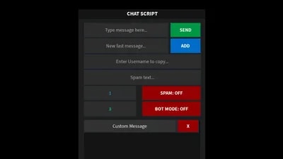 Keyless Copy chat Fast messages And Spam chat