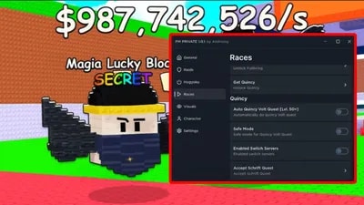 Auto Farm, Auto Claim, Auto Rebirth, Speed Amount, others
