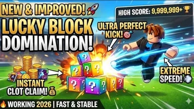 [UPD] [OP] Kick a Lucky Block | Perfect Kick & Instant Claim