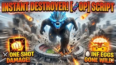 [🧬OP] Train Kaiju to Destroy - INF DAMAGE & INF EGGS